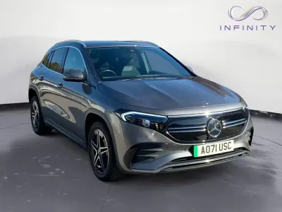 Begagnad Mercedes EQA250 AMG line 139 kW (190 HK) 2021 Grå SUV
