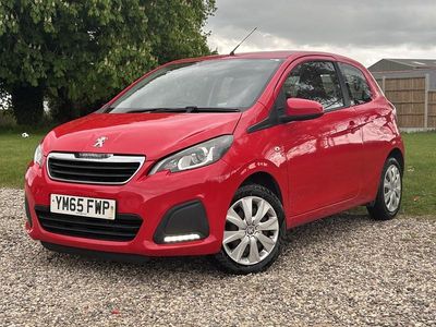 Begagnad Peugeot 108 Active 68 HK (50 kW) 2016 Röd Halvkombi