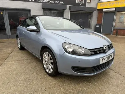 Used VW Golf Cabriolet S 2013 Blue Cabriolet