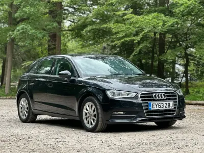 Used Audi A3 Comfort 110 HP (80 kW) 2013 Black Hatchback