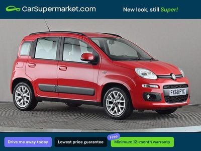 Used Fiat Panda Lounge 69 HP (50 kW) 2018 Red Hatchback