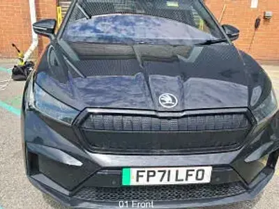Used Skoda Enyaq iV SportLine 150 kW (204 HP) 2021 Black SUV