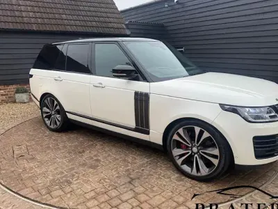 Used Land Rover Range Rover SVAutobiography Dynamic Black 566 HP (416 kW) 2018 White SUV