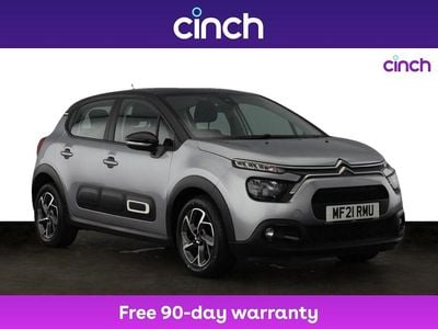 Grey Used 2021 Citroën C3 PureTech Hatchback | £8,949 (Fair price)