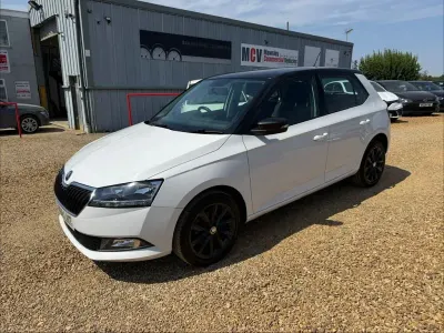 Used Skoda Fabia Colour Edition 75 HP (55 kW) 2018 White Hatchback