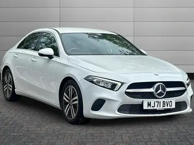 Used Mercedes A180 116 HP (85 kW) 2021 White Sedan
