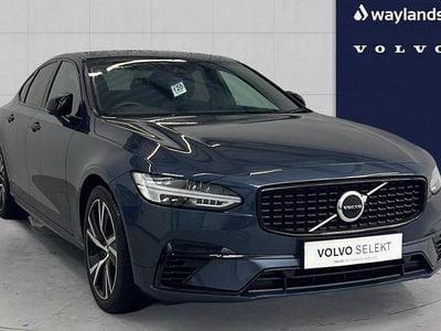 Used Volvo S90 R-Design 2021 Blue Sedan