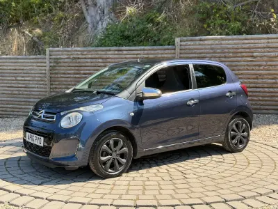 Used Citroën C1 Flair 68 HP (50 kW) 2016 Blue Hatchback