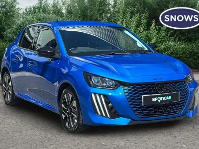 Used Peugeot 208 Allure 101 HP (74 kW) 2024 Blue Hatchback
