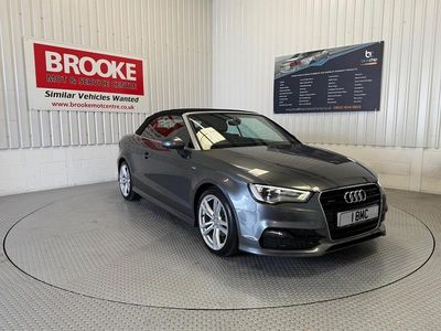 Used Audi A3 Cabriolet S-Line 2015 Grey Cabriolet