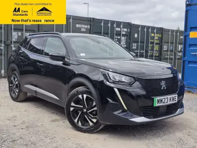 Used Peugeot e-2008 Allure+ 100 kW (136 HP) 2023 Black SUV