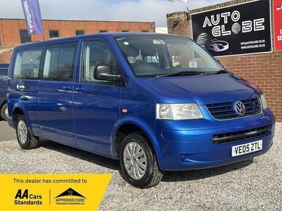 Used VW Transporter SE 104 HP (76 kW) 2005 Blue Van