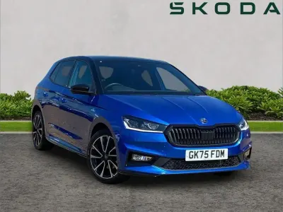 Used Skoda Fabia Monte Carlo 113 HP (83 kW) 2025 Blue Hatchback