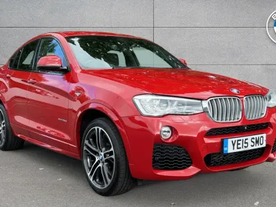 Used BMW X4 M Sport 313 HP (230 kW) 2015 Melbourne red metallic  SUV