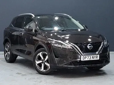 Used Nissan Qashqai N-Connecta 158 HP (116 kW) 2023 Black SUV