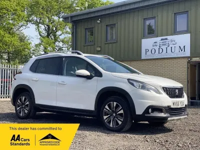 Gebraucht Peugeot 2008 Allure 2016 Weiß SUV
