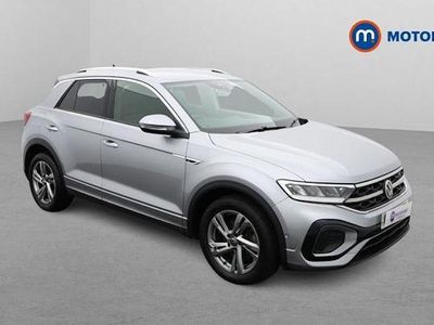 Silver Used 2023 VW T-Roc R-line SUV | £22,999 (Fair price)