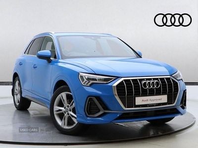 Blue Used 2019 Audi Q3 S-Line SUV | £19,690 (Fair price)