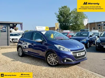Used Peugeot 208 Allure 2016 Blue Hatchback