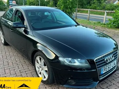 Käytetty Audi A4 Design 136 HP (100 kW) 2010 Musta Sedan