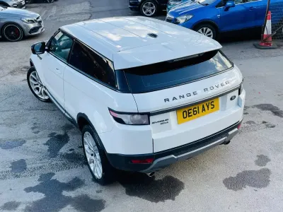 Begagnad Land Rover Range Rover evoque Pure 2012 Vit SUV