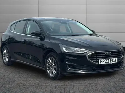Used Ford Focus Titanium 125 HP (91 kW) 2023 Agate black Hatchback