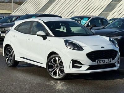 White Used 2023 Ford Puma ST-Line SUV | £16,495 (A bit pricey)