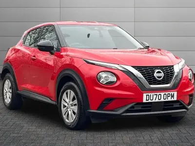 Used Nissan Juke Visia 117 HP (86 kW) 2020 Red SUV