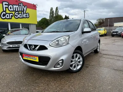 Used Nissan Micra Acenta 2014 Silver Hatchback