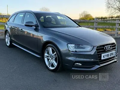 Begagnad Audi A4 S-Line 177 HK (130 kW) 2015 Grå Kombi