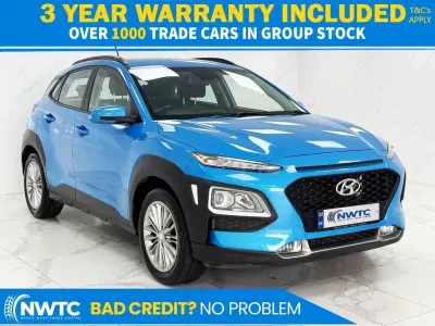 Used Hyundai Kona SE 120 HP (88 kW) 2019 Blue SUV