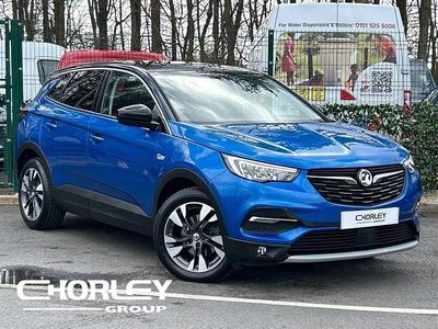 Used Vauxhall Grandland X SRi 130 HP (95 kW) 2020 Blue SUV