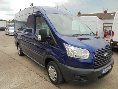 Usado Ford Transit 130 CV (95 kW) 2018 Azul Van