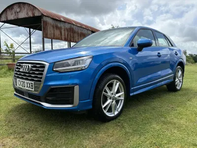 Used Audi Q2 S-Line 150 HP (110 kW) 2020 Blue SUV