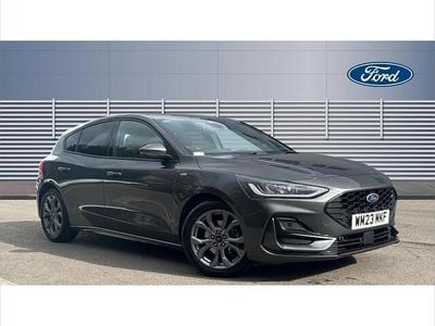Used Ford Focus ST-Line 125 HP (91 kW) 2023 Grey Hatchback
