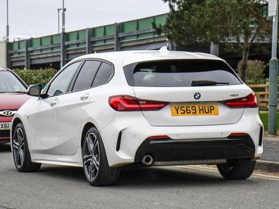 Used BMW 118 M Sport 138 HP (101 kW) 2019 White Hatchback