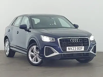Used Audi Q2 S-Line 150 HP (110 kW) 2023 Blue SUV