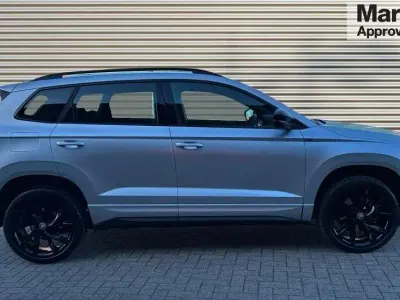 Used Skoda Karoq SportLine 150 HP (110 kW) 2023 Silver SUV
