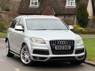 Silver Used 2012 Audi Q7 S-line plus SUV | £10,450