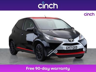 Black Used 2017 Toyota Aygo x-press Hatchback | £6,739 (Fair price)