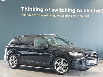 Used Audi Q7 Black Edition 272 HP (200 kW) 2018 Black SUV