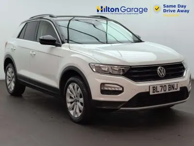Used VW T-Roc SE 150 HP (110 kW) 2021 White SUV