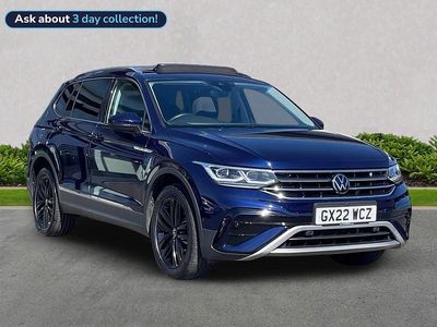 Used VW Tiguan Allspace Elegance 150 HP (110 kW) 2022 Blue SUV