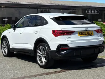 Used Audi Q3 Black Edition 150 HP (110 kW) 2022 White SUV