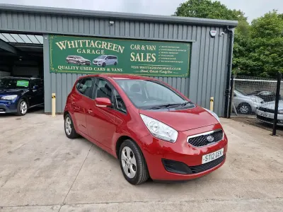 Used Kia Venga 89 HP (65 kW) 2012 Red Hatchback