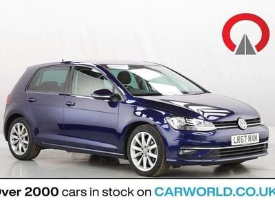 Used VW Golf VII GT 150 HP (110 kW) 2017 Blue Hatchback