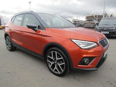 Used Seat Arona XCELLENCE Lux 95 HP (69 kW) 2019 Eclipse orange SUV