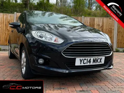 Używany Ford Fiesta Zetec 2014 Czarny Hatchback