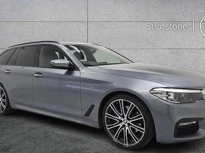 Used BMW 530 M Sport 261 HP (191 kW) 2018 Blue Estate