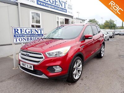 Red Used 2017 Ford Kuga Titanium X SUV | £9,995 (Fair price)